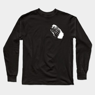 Moon landing footprint Long Sleeve T-Shirt